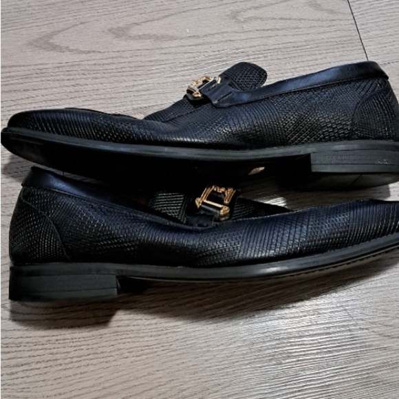 Stacy Adams Pomeroy Moc Toe Bit Slip on soft leather memory foam mens shoes - Picture 9 of 12